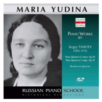 Yudina Maria, Beethoven Quart: Piano Works by Taneyev: Piano Quintet - CD