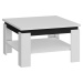 ArtCross Konferenční stolek ALFA Barva: Bílá / bílý lesk
