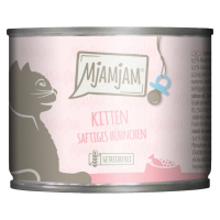 MjAMjAM Kitten 6 x 200 g - kuřecí s lososovým olejem