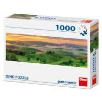 DINO Panoramatické Val d’Orcia Toskánsko Itálie 1000 dílků