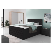 Expedo Čalouněná postel boxspring FENDI, 180x200, casablanca 16 + vrchní matrace