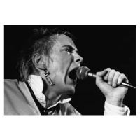 Fotografie Johnny Rotten of The Sex Pistols, Hulton Deutsch, 40 × 26.7 cm