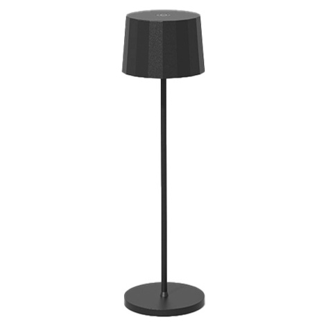 Egger Licht Egger Tosca LED stolní lampa s baterií, černá