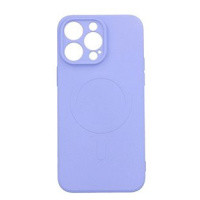 TopQ Kryt iPhone 14 Pro Max s MagSafe světle fialový 85093