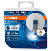 OSRAM H4 62193CBB-HCB COOL BLUE BOOST 5500K 100/90W 12V P43t duobox NENÍ HOMOLOGOVÁNO
