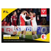 Fotbalová live karta Fortuna Liga 2021-22 - L-104 David Hovorka