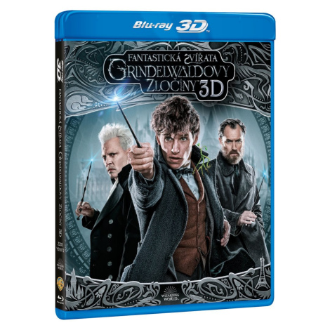 Fantastická zvířata: Grindelwaldovy zločiny 3D+2D (2 disky) - Blu-ray