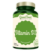 GREENFOOD NUTRITION Vitamin D3 60 kapslí