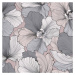 Závěs dekorační nebo látka, OXY Ibišek růžovo šedý, 150 cm