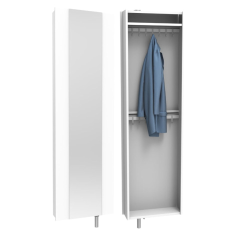 Šatní skříň se zrcadlem Home - Allhall