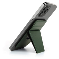 UNIQ LYFT MagSafe stojánek se sloty pro platební kartu tmavě zelený
