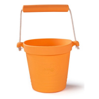 Bigjigs Toys Plážový kbelík oranžový