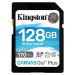 Kingston SDXC karta 128GB Canvas Go! Plus, R:170/W:90MB/s, Class 10, UHS-I, U3, V30