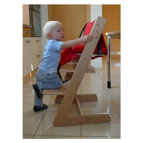 Dřevěný stupínek k dětské rostoucí židli JITRO navíc