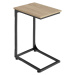 tectake 404455 odkládací stolek erie 40x30x63cm - Industrial světlé dřevo, dub Sonoma - Industri
