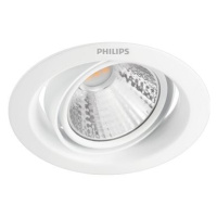 Philips Pomeron podhledové LED svítidlo 1 × 5 W, 350 lm, 4000 K, krokově stmívatelné, IP20, bílé