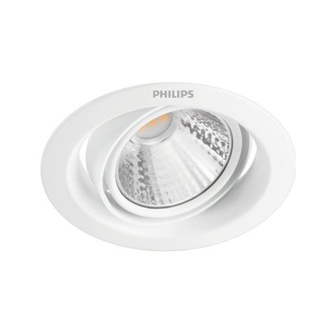 Philips Pomeron podhledové LED svítidlo 1 × 5 W, 350 lm, 4000 K, krokově stmívatelné, IP20, bílé