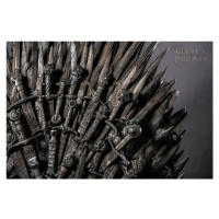 Umělecký tisk Game of Thrones - Iron throne, 40 × 26.7 cm