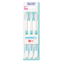 meridol® ochrana dásní zubní kartáček -měkký 3ks
