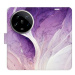 iSaprio Flip pouzdro Purple Paint pro Xiaomi 14 Ultra