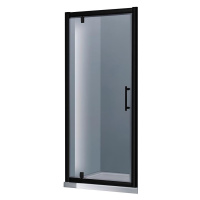 Sprchové dveře Marko 90x190 černý profil