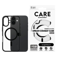 PanzerGlass CARE kryt Apple iPhone 16 MagSafe Combat černý/černý + záruka proti žloutnutí