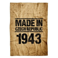 IMPAR Fleecová deka Made In - 1943