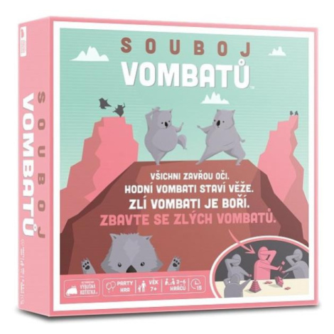 Souboj vombatů Exploding Kittens