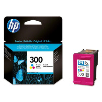 HP 300 Tri-Colour Ink Cartridge Vícebarevná