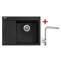 Sinks RIM 650 P Granblack + Elka