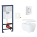 Závěsný wc set do lehkých stěn / předstěnová montáž Grohe Essence SIKOGRSESASH0