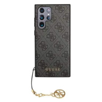 Guess hard silikonový kryt Samsung Galaxy S24 ULTRA black 4G Charms Collection