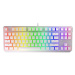 Endorfy herní klávesnice Thock TKL OWH Pudd.Khail BR RGB /USB/ brown sw./ drátová / mechanická /