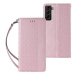 Magnet Case elegantní knížkové pouzdro s poutkem na Samsung Galaxy S23 PLUS 5G Pink