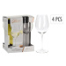 H&L Sklenice na bílé víno 410 ml set 4 ks