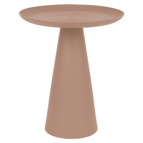 Kovový kulatý odkládací stolek ø 34,5 cm Ringar – White Label