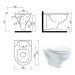Creavit SELIN SL320 - závěsné WC s integrovaným bidetem