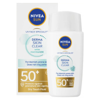 NIVEA SUN LEHKÝ PLEŤOVÝ KRÉM NA OPALOVÁNÍ DERMA SKIN CLEAR OF 50+ 40ml