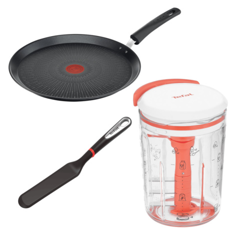 Akční set na palačinky Tefal Unlimited palačinková pánev, Pancake Express a Ingenio obracečka