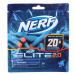 Nerf elite 2.0 20 ks náhradních šipek, hasbro f0040