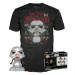 Funko POP! & Tee Box: Star Wars - Holiday Stormtrooper (MT) S