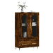 vidaXL Skříň highboard kouřový dub 69,5 x 31 x 115 cm kompozitní dřevo