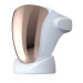 Palsar7 Profesionální ošetřující LED maska na obličej a krk s nabíjecí stanicí (bílozlatá)