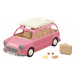 Sylvanian family Rodinné auto růžové Van