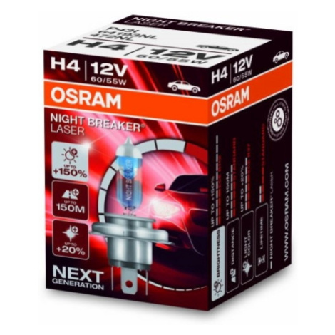 Autožárovka OSRAM Night Breaker LASER H4 64193NL 60/55W P43t 12V