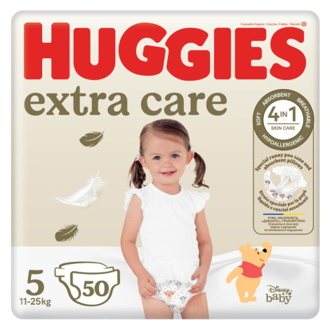 Huggies Extra Care 5 11–25 kg dětské pleny 50 ks