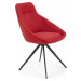 Halmar Jídelní židle K431 - červená