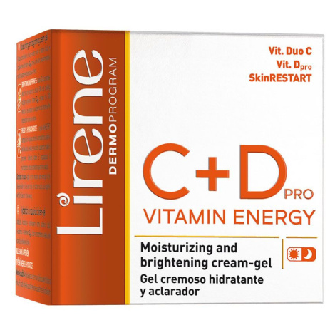 Lirene Vitamin Energy Rozjasňující gelový krém 50 ml