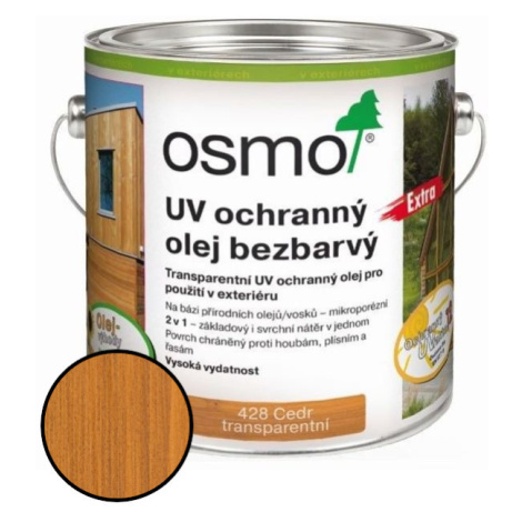 Olej UV ochranný Osmo 428 extra cedr, 2,5 l AU-MEX