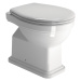 GSI CLASSIC WC mísa stojící, 37x54cm, spodní odpad, bílá ExtraGlaze